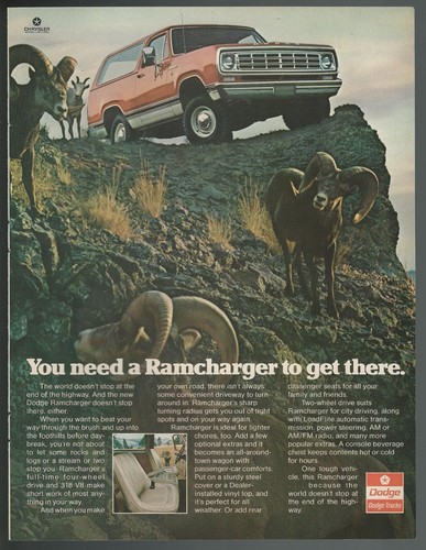 1976 dodge ramcharger - 1976,