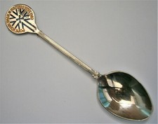SD364:) Vintage enamel Pope