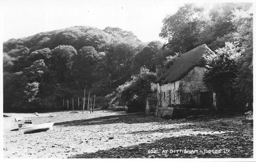 Dittisham old real photo - dittisham, ~