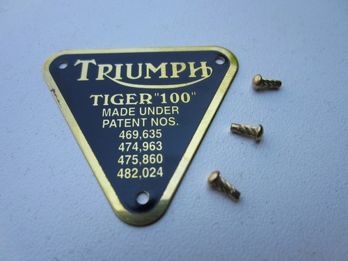 Triumph tiger 100 timing - 'tiger,
