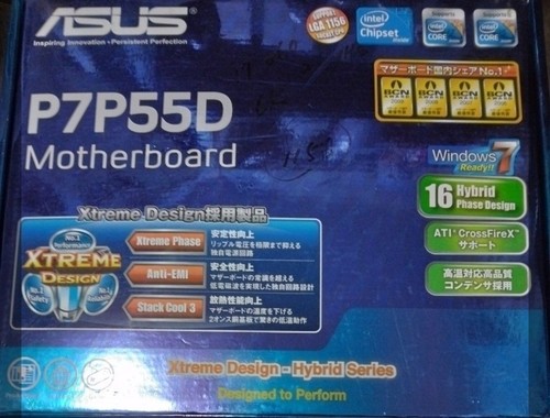 Asus p7p55d lga 1156 intel - asus,