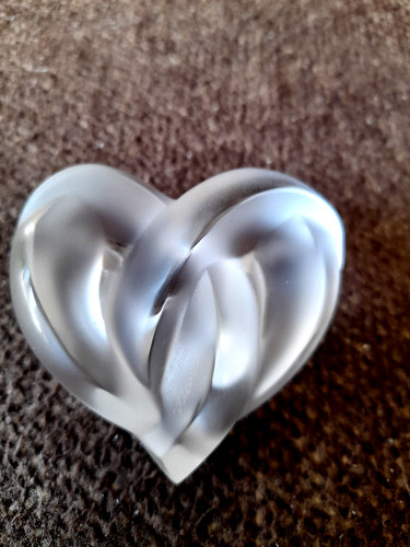 Lalique entwined heart - entwined,