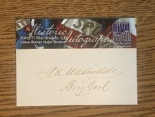 2022 Historic Autographs Civil