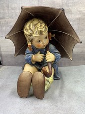 Vintage 1951 M. J. Hummel, Goebel Umbrella Girl 8” Figurine (Item #152 B)