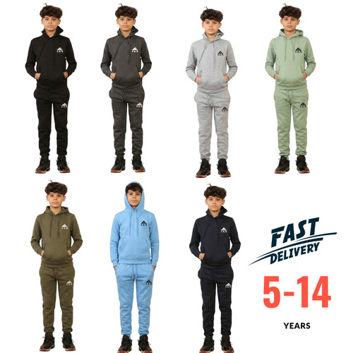 Kids boys tracksuit hooded - kids,