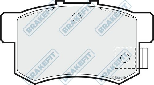 Apec rear brake - pad, set
