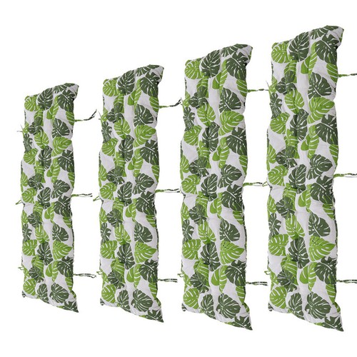 Green leaves garden bench - leaves,
