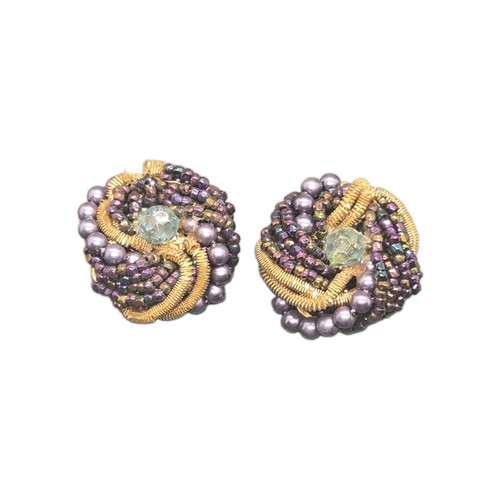Pair czech vintage rainbow - czech,