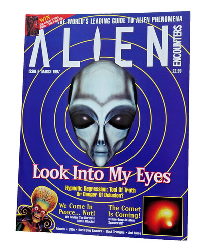 Vintage alien encounters - vintage,