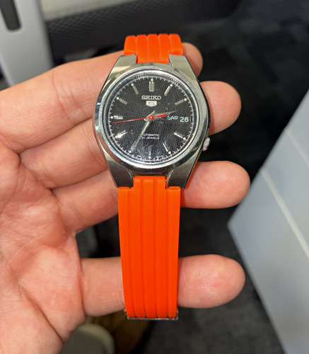 Seiko automatic 21j black - 5,