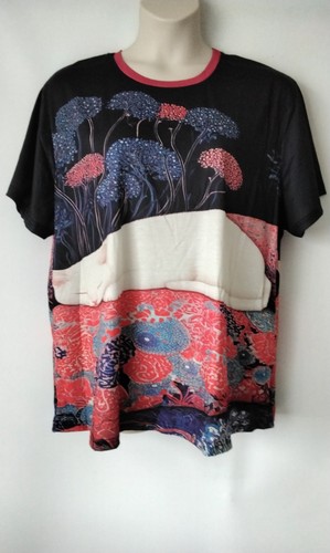Plus size black - black, white