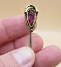 Antique Victorian Stick Pin For Tie Cravat Lapel Yellow & Rose Gold Colour