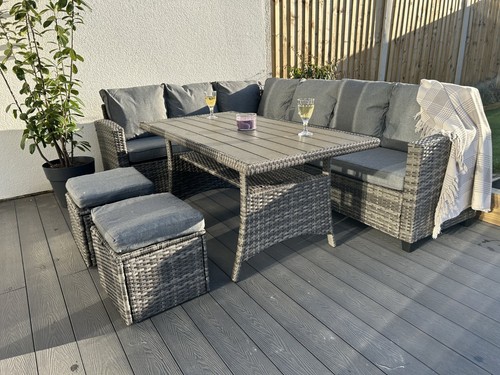 York seater garden - york, rattan