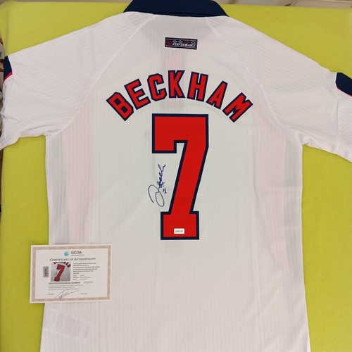 David beckham signed - david,