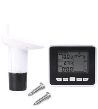 Ultrasonic Water Tank Liquid Depth Level Meter Sensor With Temperature Display