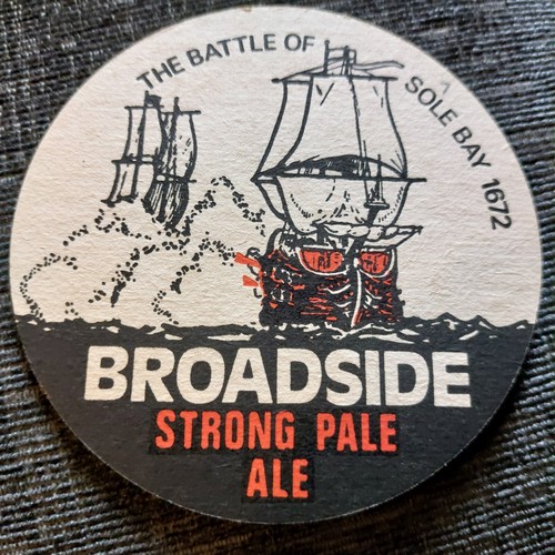 Adnams beer mat cat 07 - mat, uk