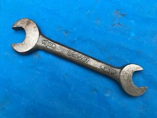 Vintage SSP 287 open end spanner/wrench 3/8x5/16 Whitworth ideal early toolkit