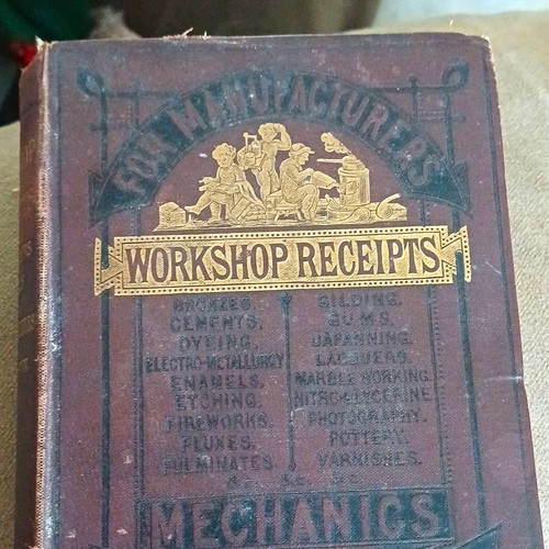 Ernest spon workshop receipts - ernest,