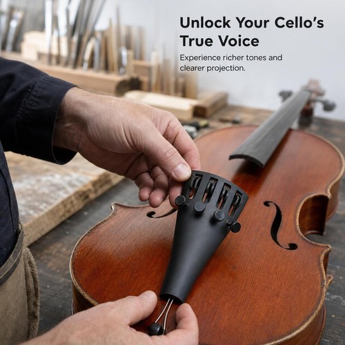 Carbon fiber cello - cello, component