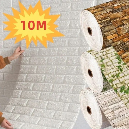 Foam brick wallpaper - brick,