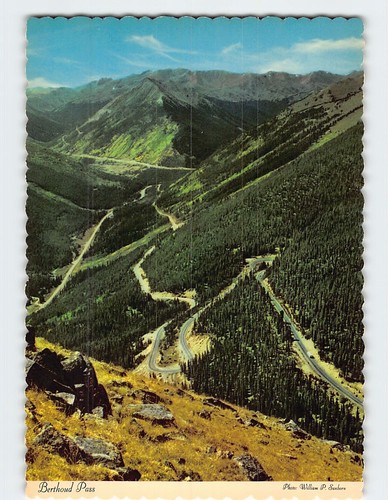 Postcard berthoud pass - postcard,