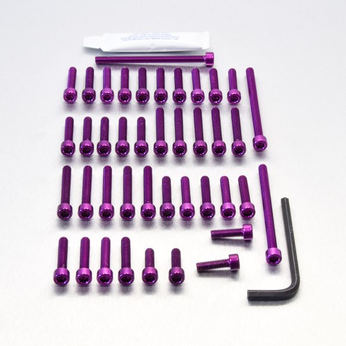 Aluminium engine kit honda - aluminium,