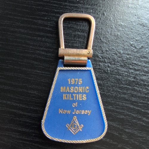 Masonic freemason leather key - masonic,