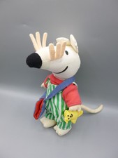 Vintage Lucy Cousins Maisy Mouse Soft Plush Toy With Bag Teddy & Little Book 9"