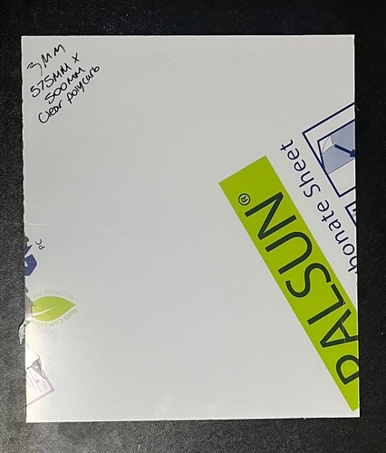 3mm clear polycarbonate - clear,
