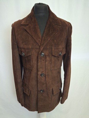 Vintage suede leather - suede,