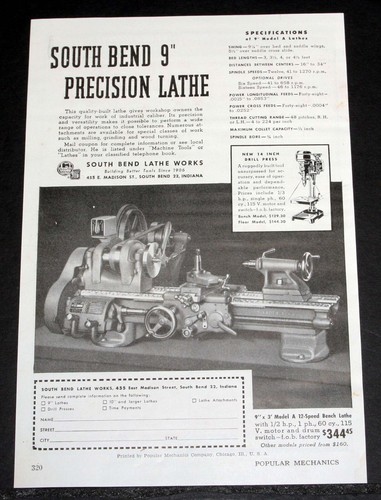 1948 old magazine print - old, ad