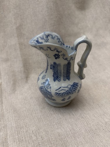 Vintage blue white chinese - blue,