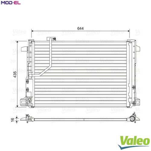 Condenser air conditioning - condenser,