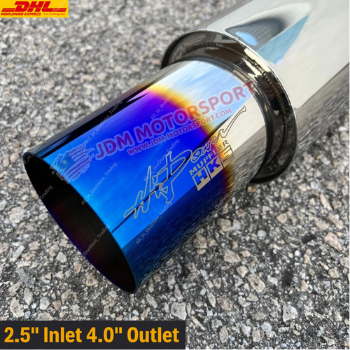 Inlet 0 outlet hks - inlet, 4.0"