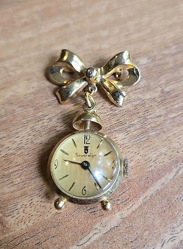 Sovereign benrus goldtone - by,