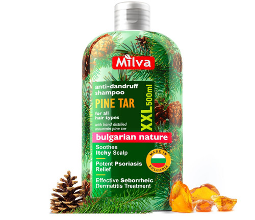 Pine tar shampoo for - tar,
