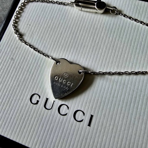 Gucci silver heart - silver,