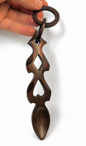 Vintage carved wooden welsh - vintage,