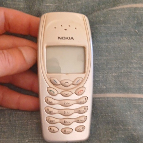 Nokia 3410 white - nokia, mobile