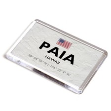 FRIDGE MAGNET - Paia - Hawaii