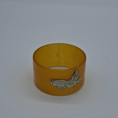 Antique bakelite single napkin - antique,