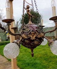 Antique Baroque Style Chandelier Ceiling Light