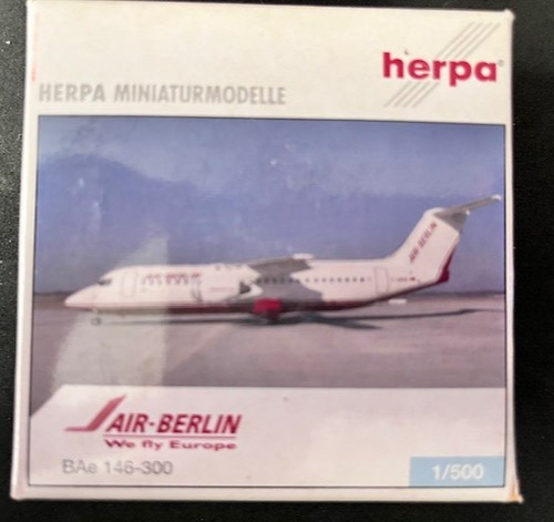 Herpa 500 diecast air berlin - herpa,
