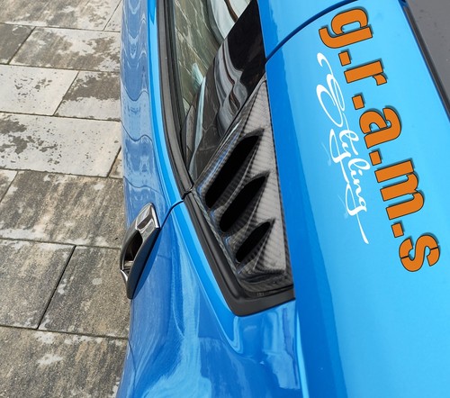 Side window louvers - side,