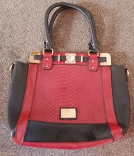 New Look Red & Black Handbag
