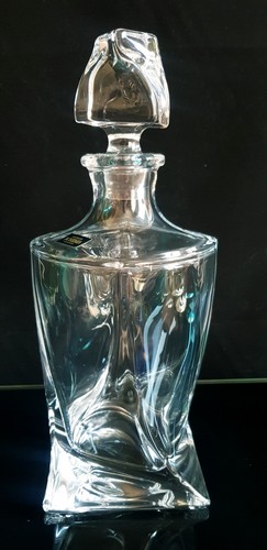 Large vitange bohemian crystal - large,