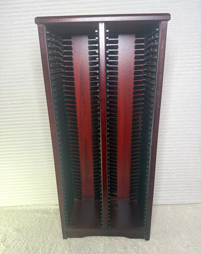Wood dvd storage - wood,