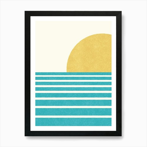 Sunset beach horizon - horizon, abstract