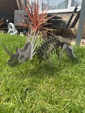 Mild Steel Triceratops 3D
