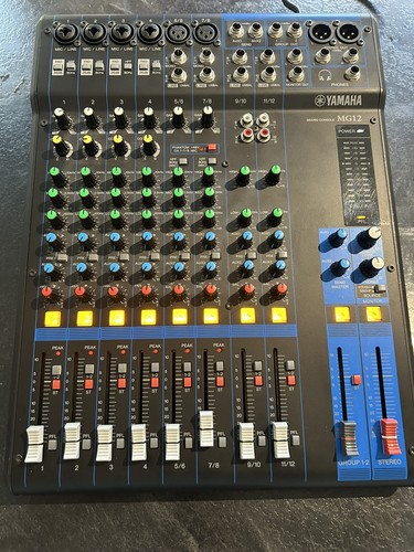 Yamaha mg12xu channel mixer - mg12xu, 12-channel